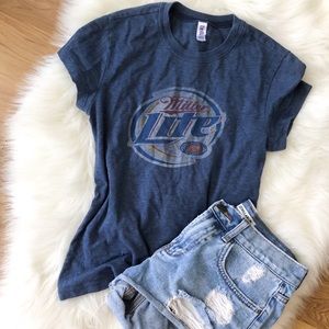 Blue Miller Lite Soft Tee